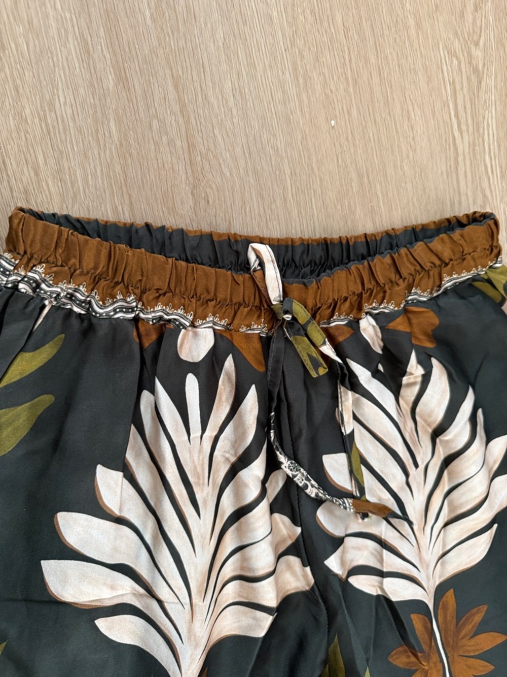 Lola silk/viscose wide leg pants - Picture 4 of 7